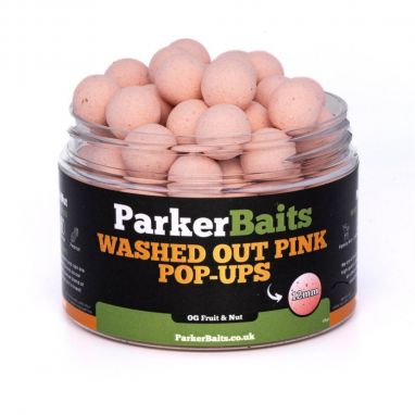 Parker Baits - Og Fruit & Nut - Washed Out Pop-Ups - Pink