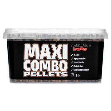 Munch Baits - Maxi Combo Pellets - 2kg Bucket