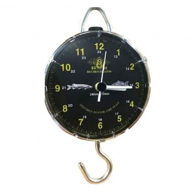 Reuben Heaton - Specimen Hunter Time Scale Clock - Black
