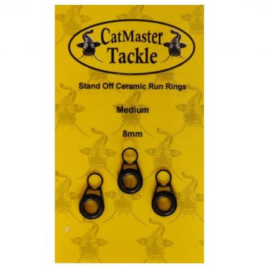 CATMASTER TACKLE CERAMIC RUN RINGS PACK OF 3 LARGE OR EXTRA LARGE 
