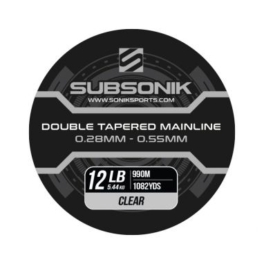 Sonik - Subsonik Double Tapered Main Line Clear - 990m