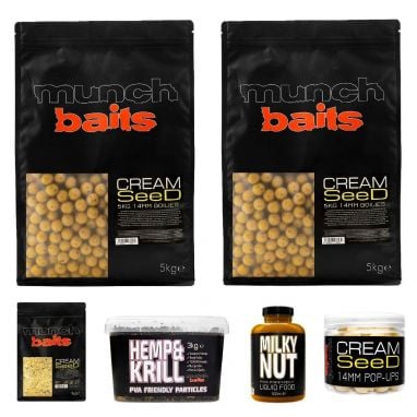 Munch Baits - Cream Seed 18mm Mega Deal #2