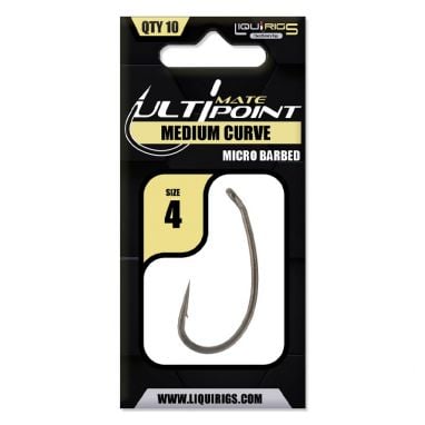 Liqiurigs - Ulti-Point Medium Curve Hook Micro Barbed
