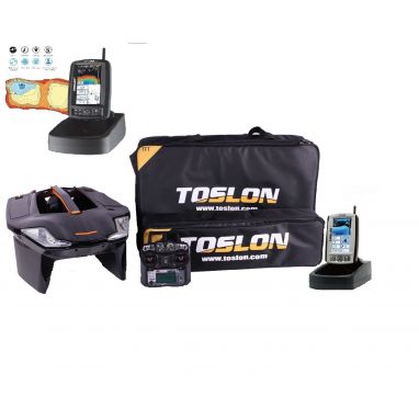 Toslon - X Boat With TF750 Duo GPS Autopilot Fishfinder 3D Mapping Full Package Deal