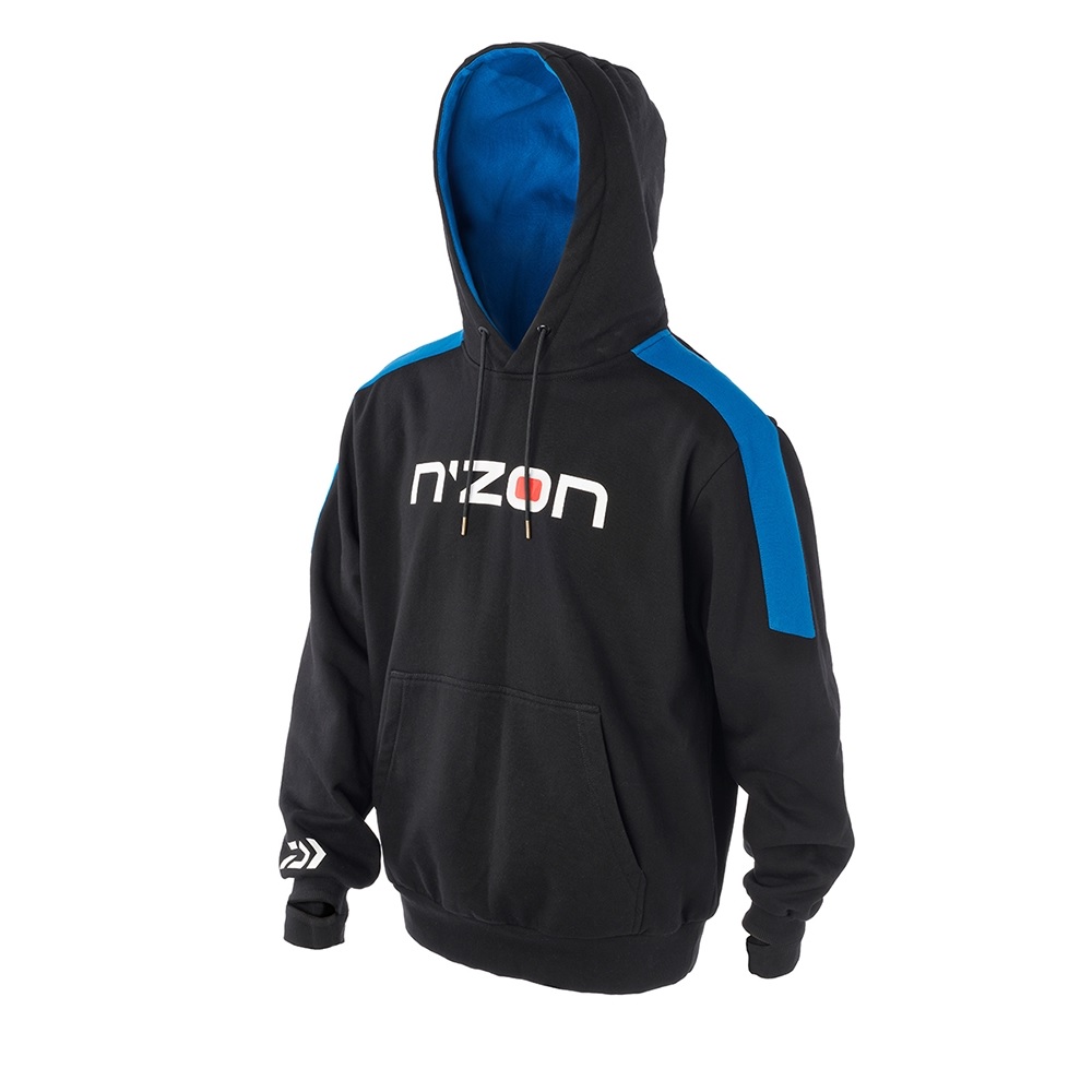 Daiwa Black/Blue - N'zon Hoodie -Large
