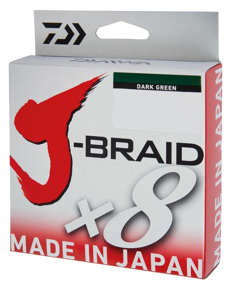 Daiwa - J Braid X8 150m Dark Green
