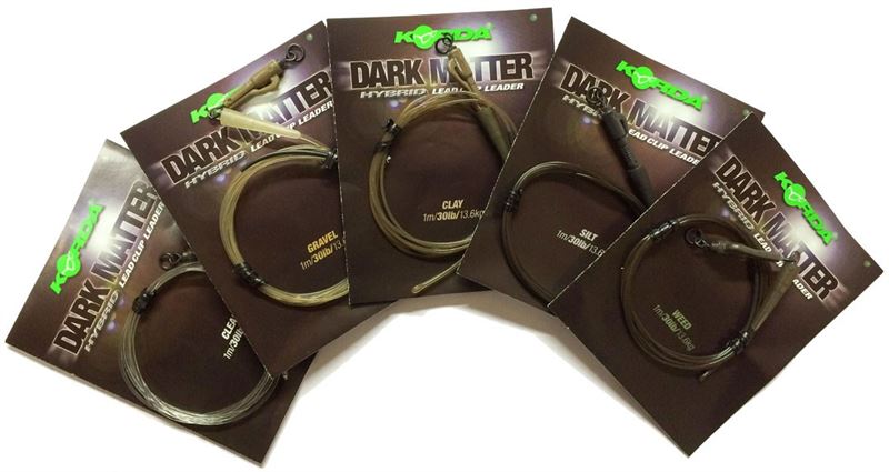 Korda Dark - Matter Hybrid Lead Clip Leader-Silt