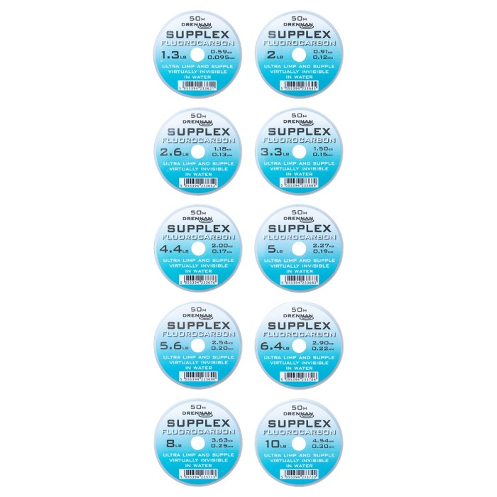 Drennan - Supplex Fluorocarbon 50m