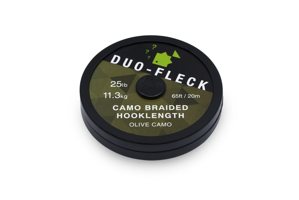 Thinking Anglers - Duo-Fleck Camo Braided Hooklength-25Lb