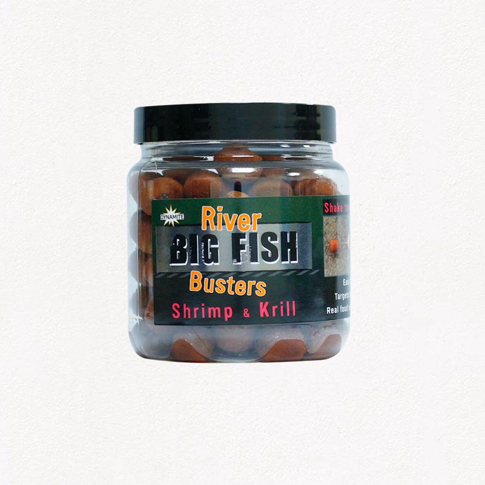 Dynamite Baits - Big Fish River Busters Hookbaits - Shrimp And Krill