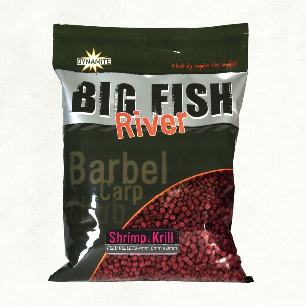Dynamite Baits - Big Fish River Pellet - Shrimp And Krill