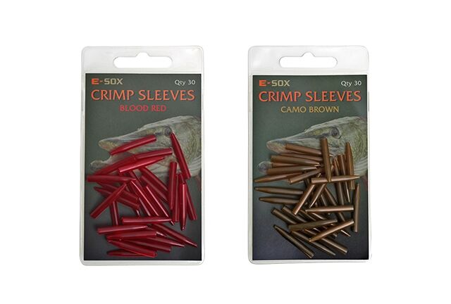 Drennan – ESOX Crimp Sleeves-Camo Brown