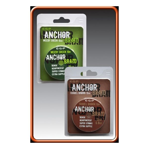 Esp Brown - Anchor Braid-15Lb