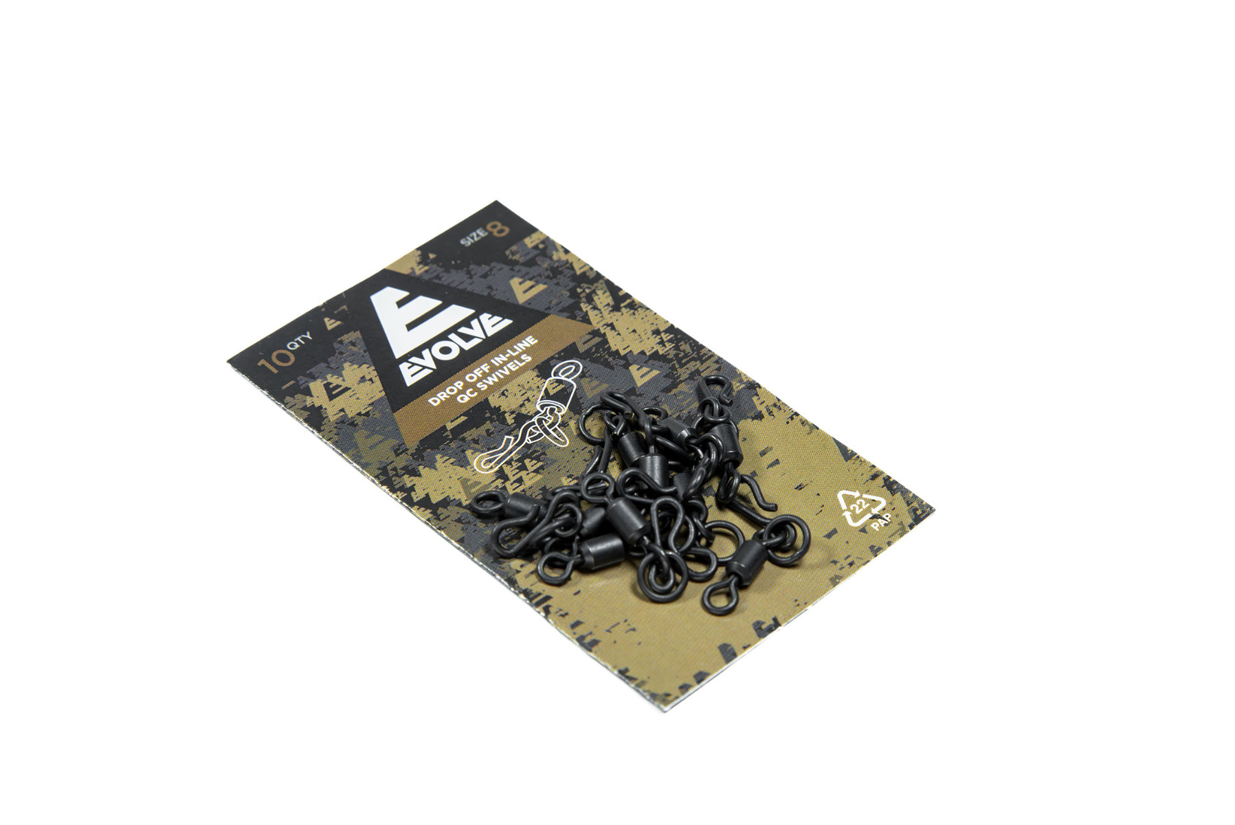 Evolve Tackle Dark - Drop Off In-Line Qc Swivel