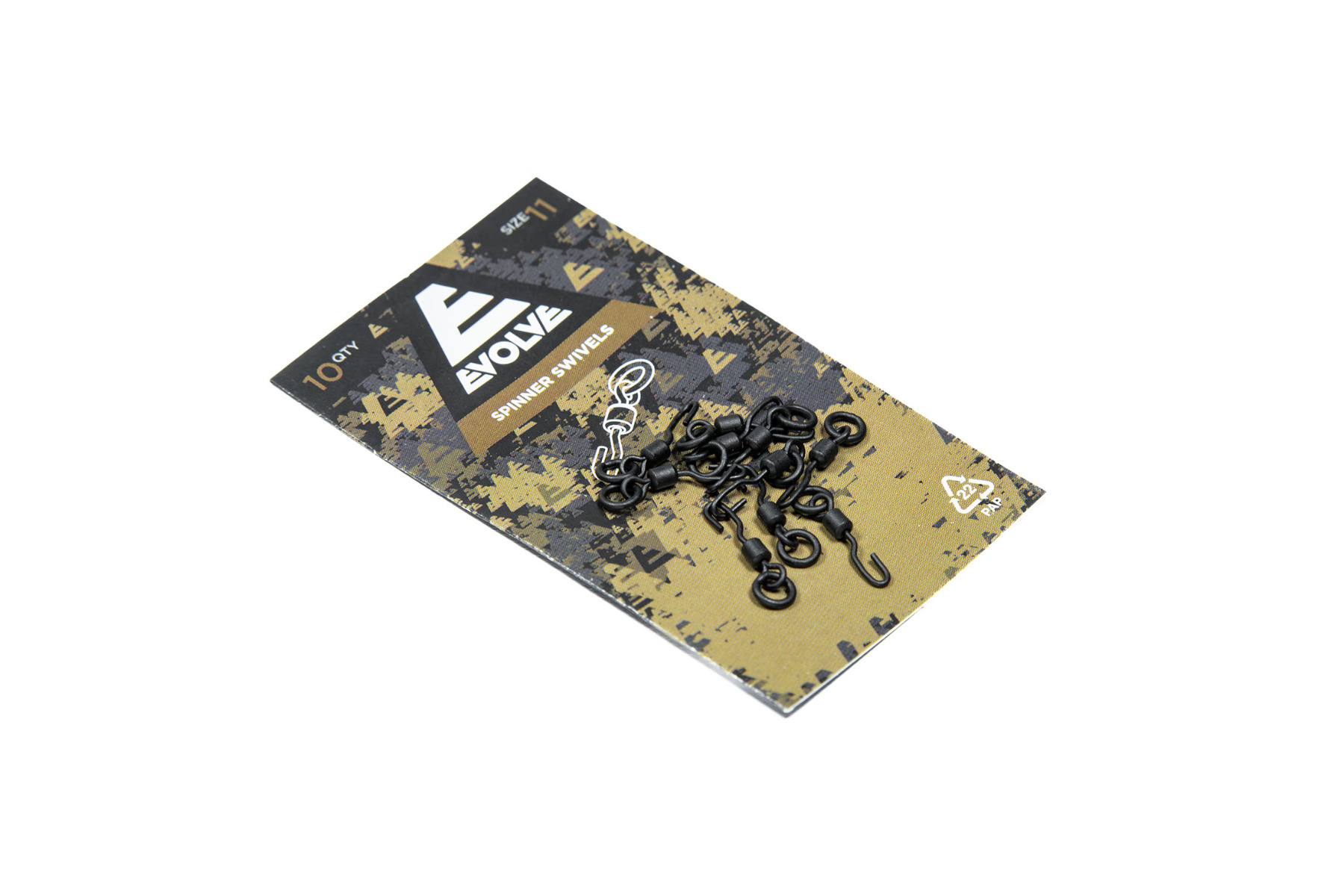 Evolve Tackle Dark - Spinner Swivel