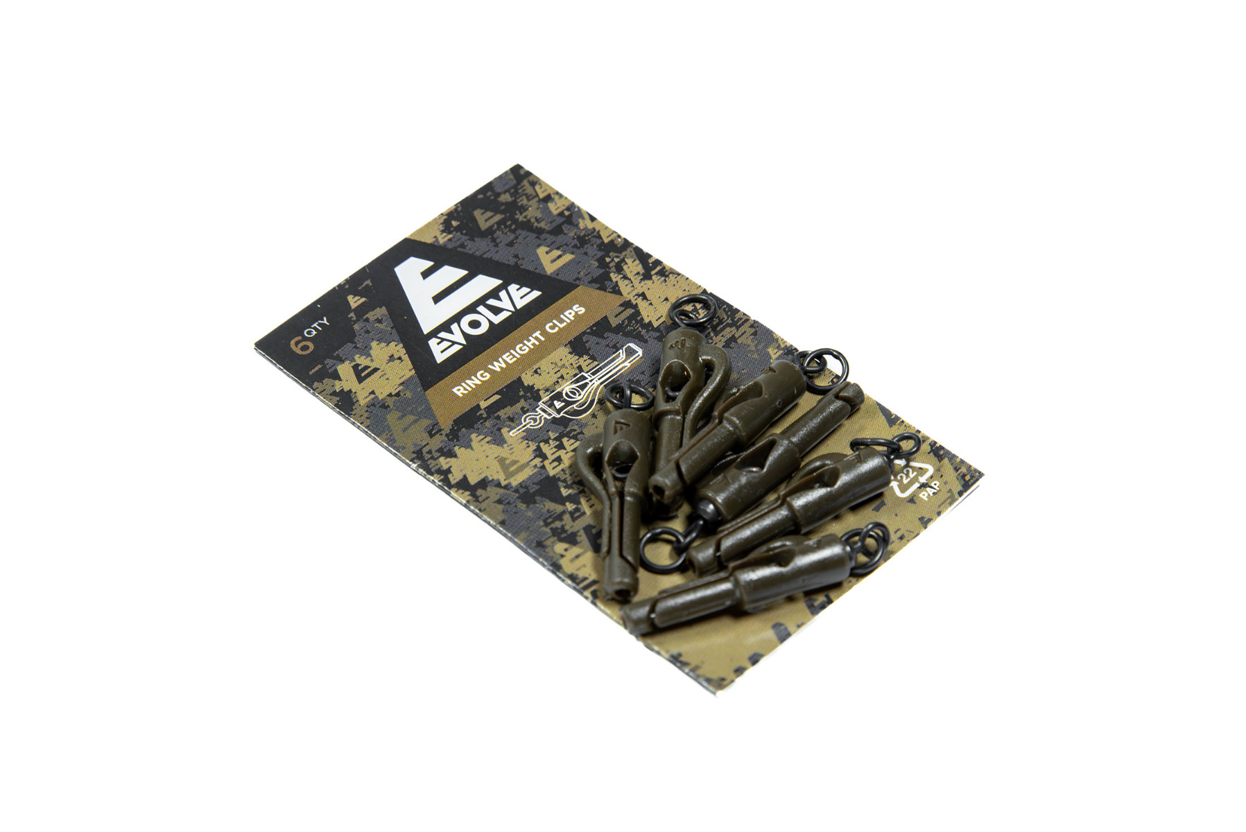 Evolve Tackle Dark - Ring Weight Clips