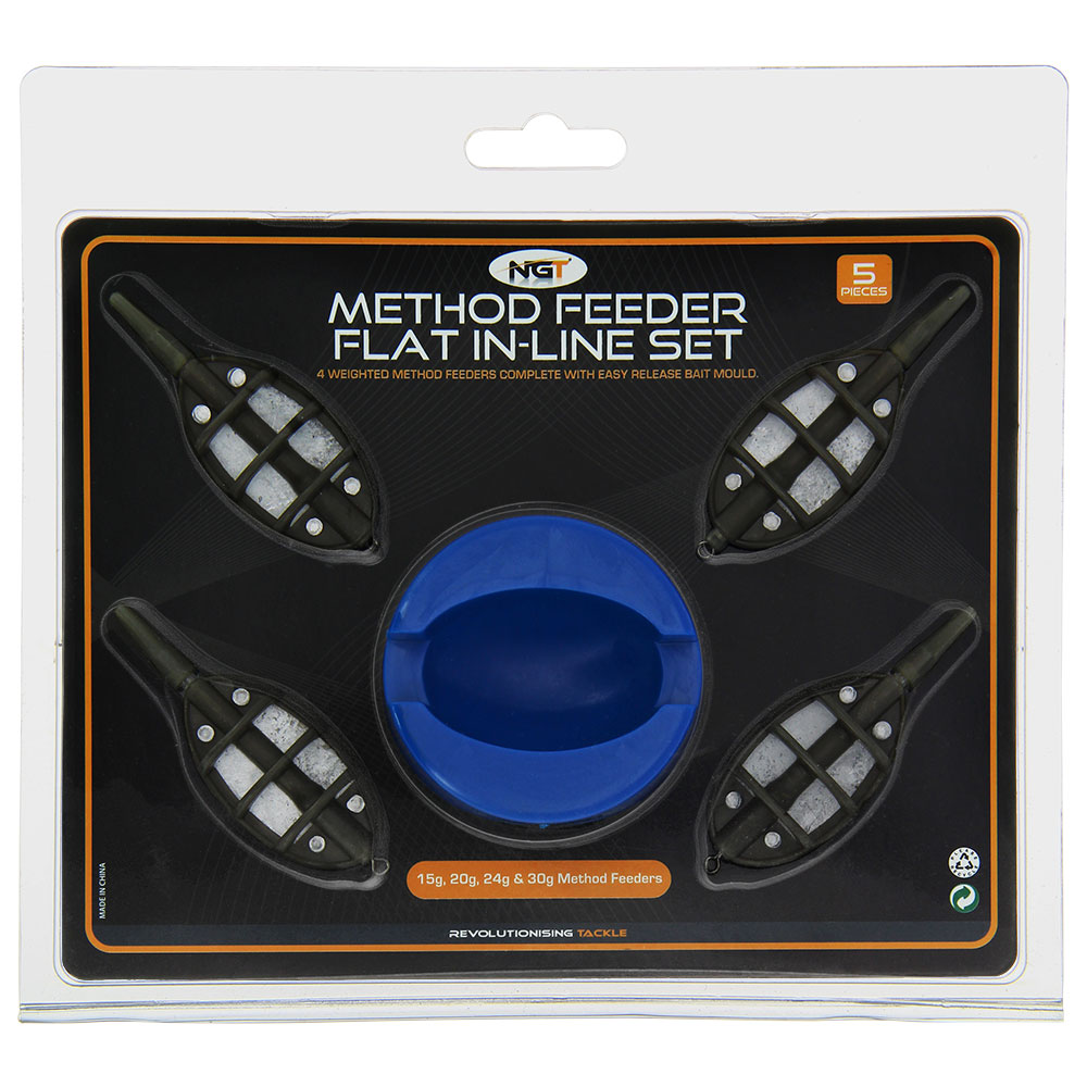 Ngt - Method Feeder Set 4Pc