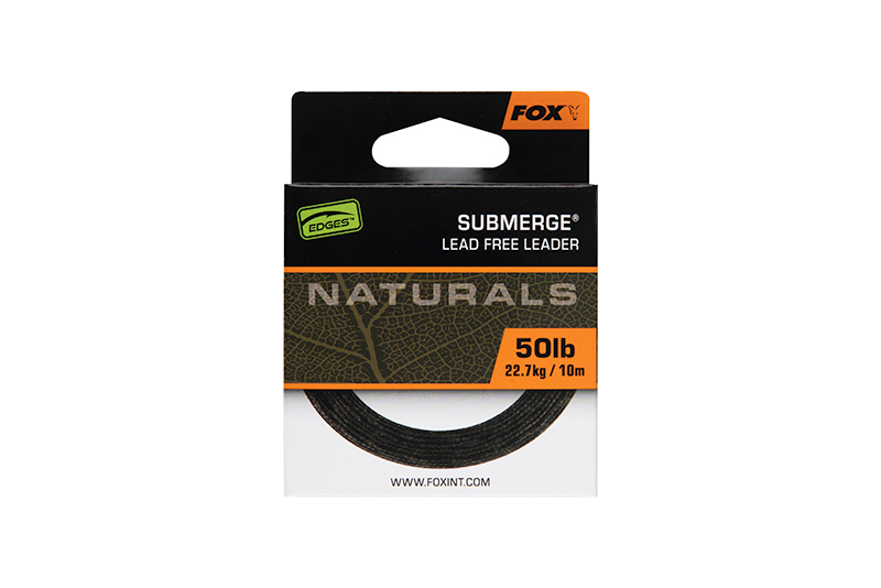 Fox Dark/Green - Naturals Submerge Leader X - 10M-50Lb