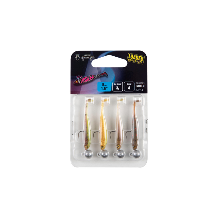Fox Rage - Micro Tiddler Fast Mixed UV Colour Pack LOADED