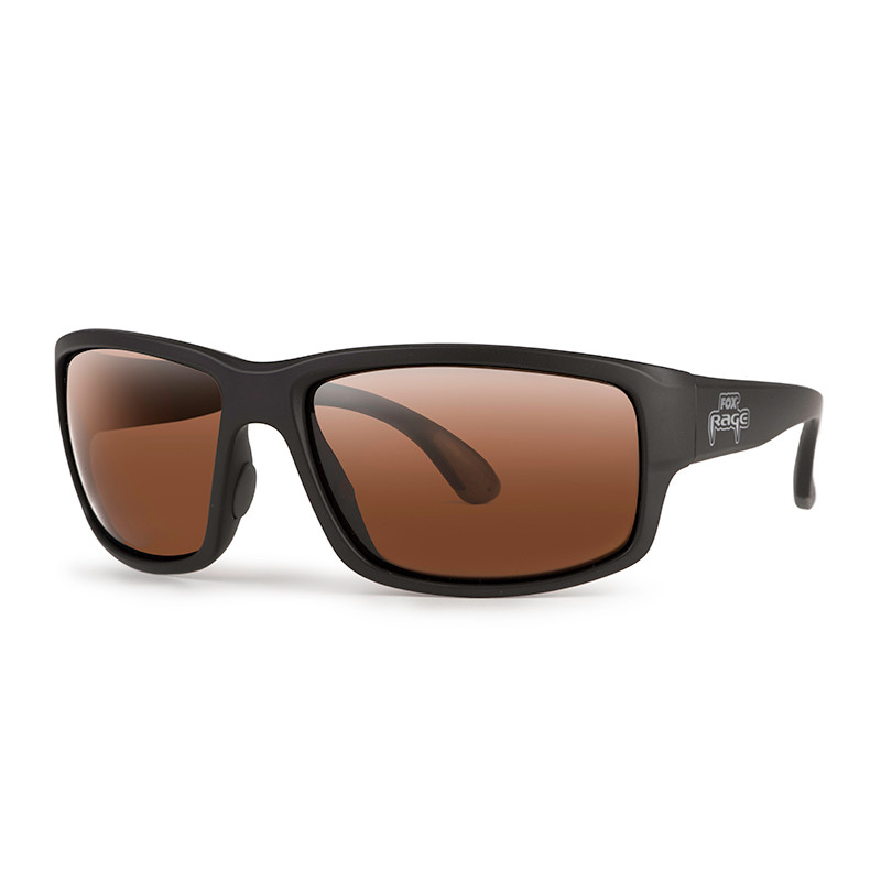 Fox Rage Brown/Grey - Rage Sunglasses Lense Mirror Eyewear - Wrap