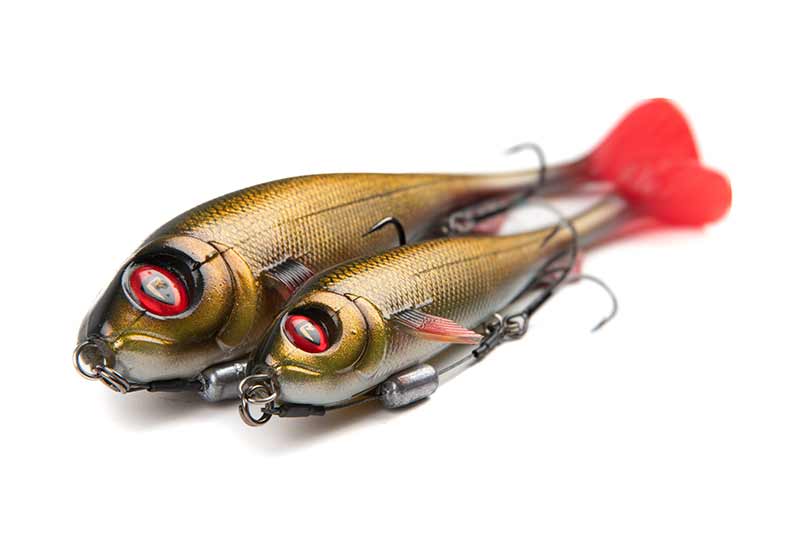 Fox Rage - Super Slick Shad Loaded Lures-Golden Prey-18cm