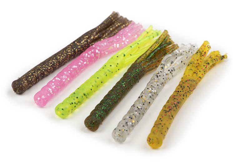 Fox Rage - Ultra UV Floating Creature Funky Worm Lures-7cm-Golden Glitter