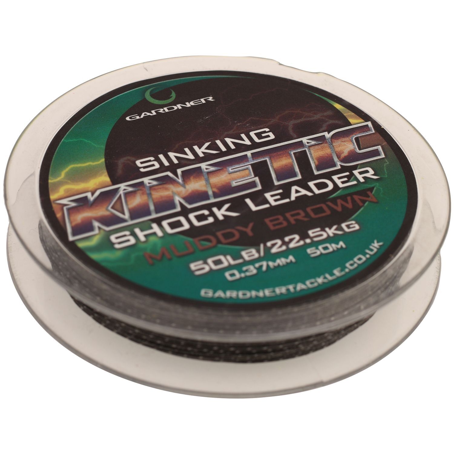 Gardner Brown/Light - Kinetic Sinking Shock Leader 50Lb 50M