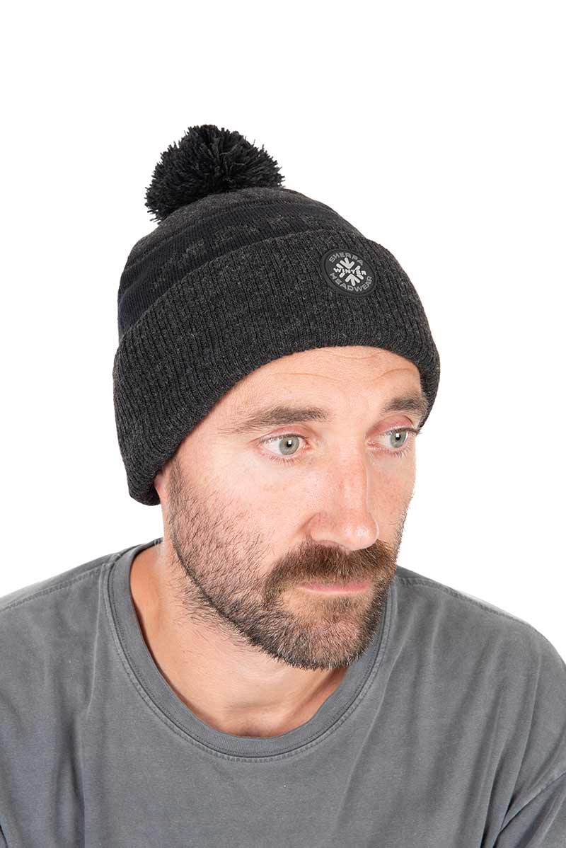 Matrix Grey - Sherpa Bobble Hat