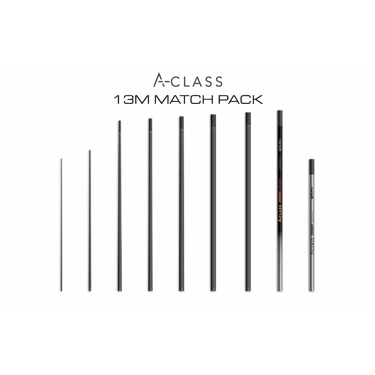 Guru Orange - A-Class 13.0M Pole Match Pack