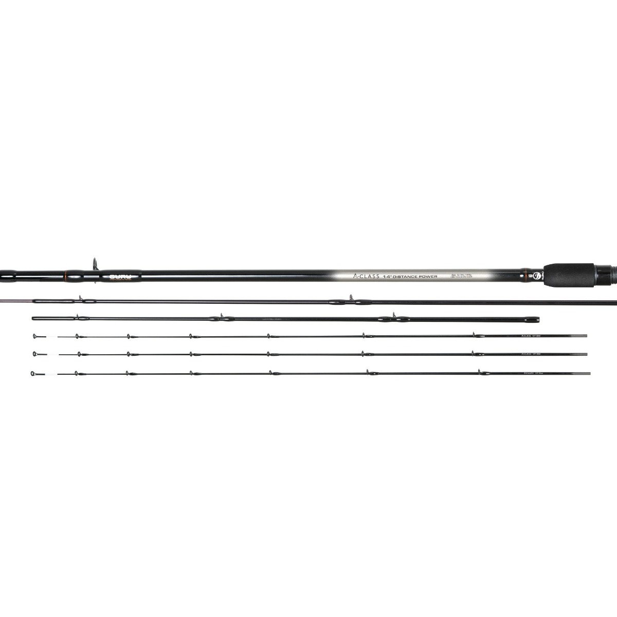 Guru – A-Class Distance Feeder 3pc Rod-14ft 1-180g