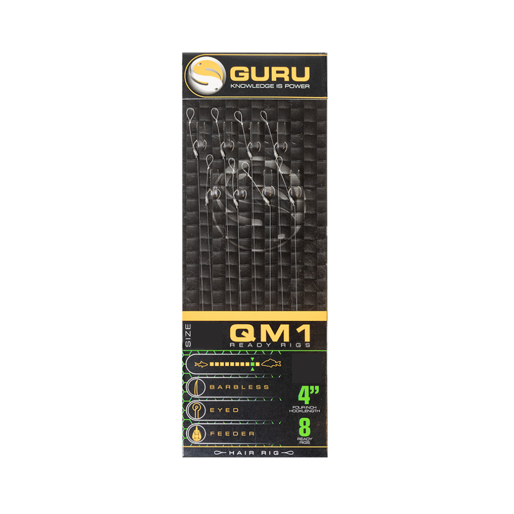 Guru - Qm1 Standard Hair 4"-12-0.22Mm