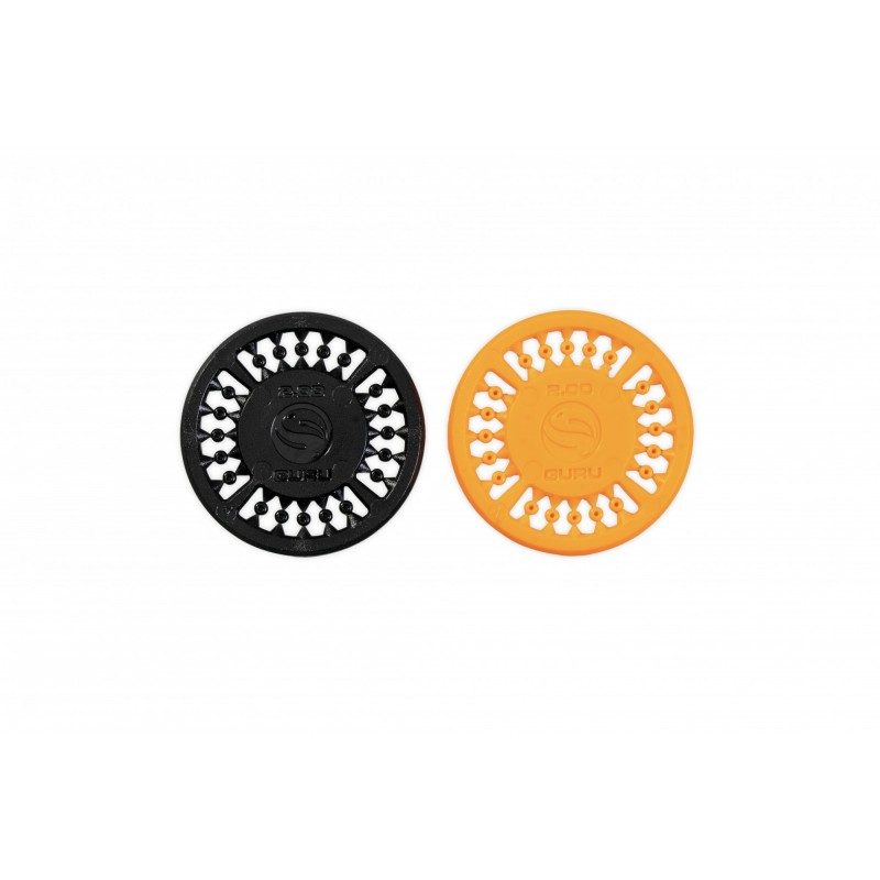 Guru Orange/Black - Slider Bead