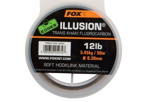 Fox - Edges Illusion Soft Hooklink Material-12Lb
