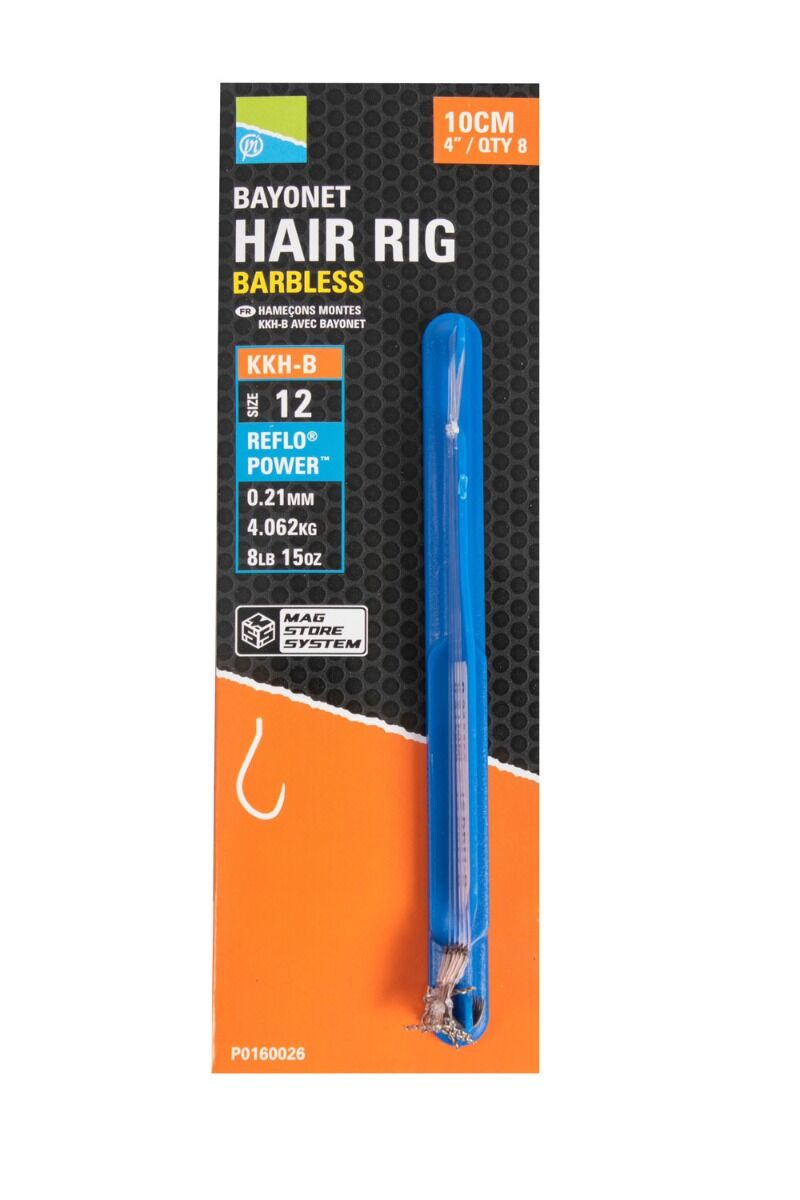 Preston - Kkh-B Bayonet Hair Rigs 4"/10Cm-12