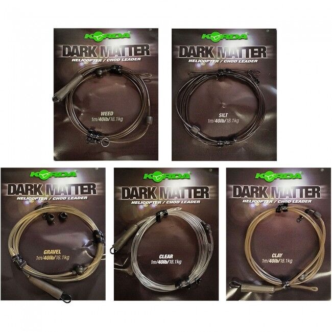 Korda Dark - Matter Heli & Chod Leader-Gravel