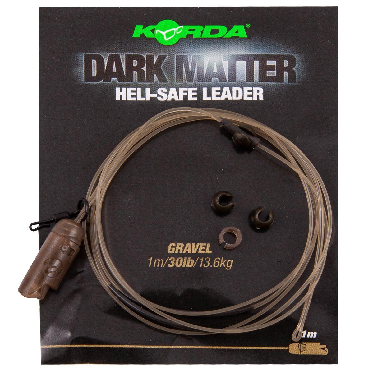 Korda Dark - Matter Leader Heli Safe 30Lb-1M-Gravel