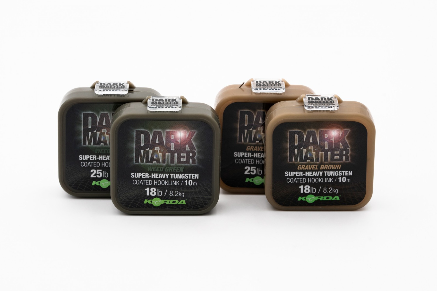 Korda Dark - Matter Tungsten Coated Braid-Weed-25Lb