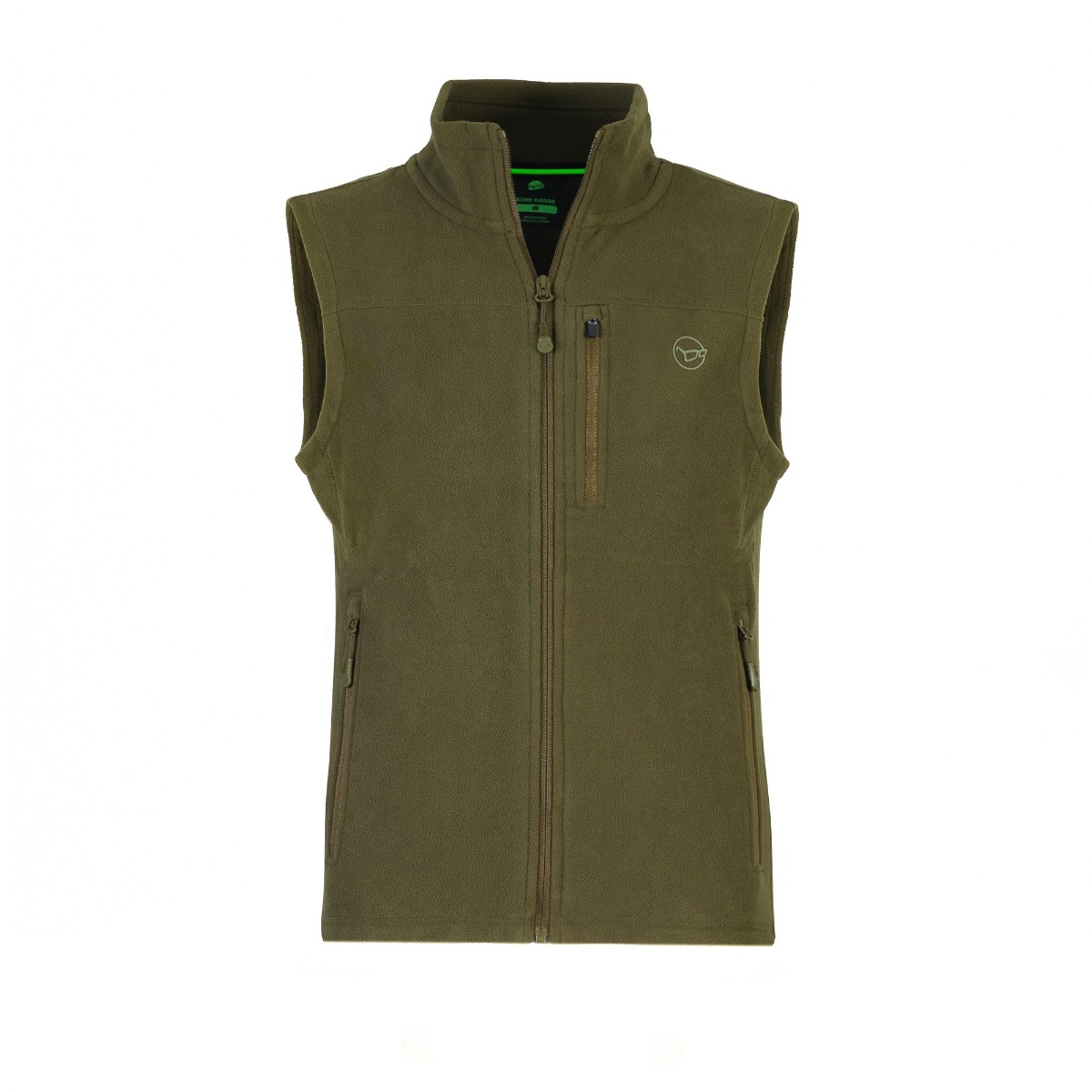 Korda Black - Kore Fleece Gilet Olive-Small