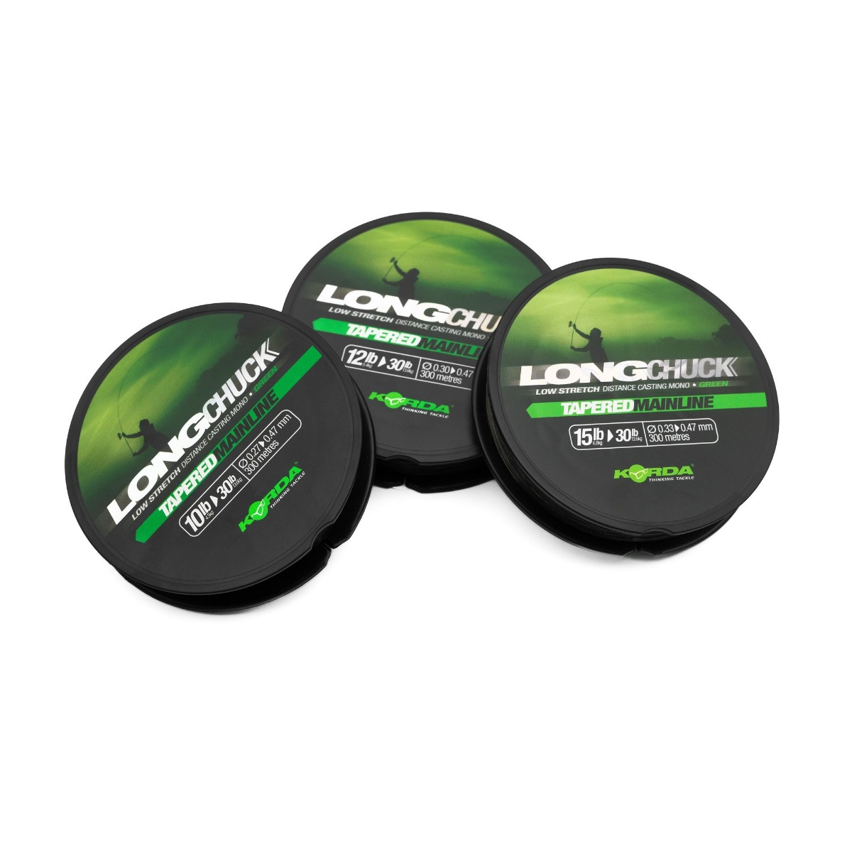Korda Green - Longchuck Tapered Mainline - 12-30Lb