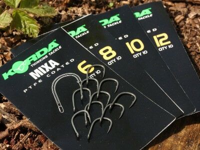 Korda - Mixa Surface Fishing Hooks-12-Barbless