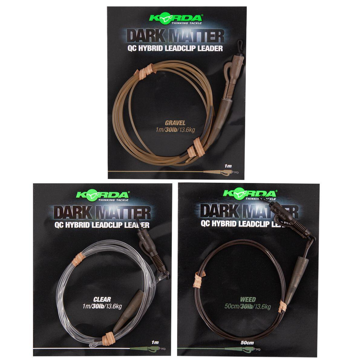 Korda Dark Matter Leader QC Hybrid Lead Clip All Sizes Free Delivery *New* 