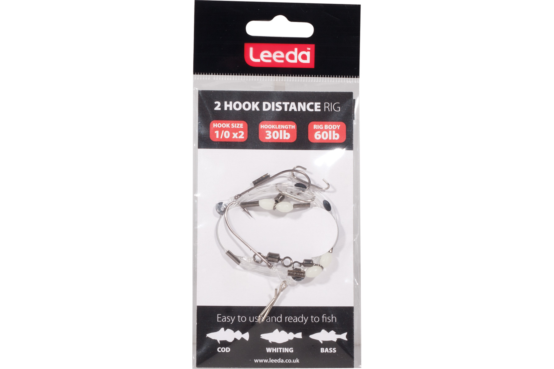 Leeda - 2 Hook Distance Rig