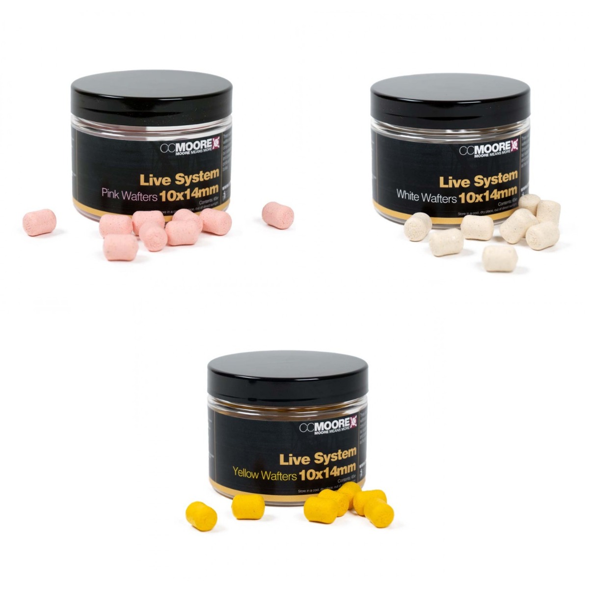 CC Moore - Live System Dumbell Wafters 10 x 14mm 