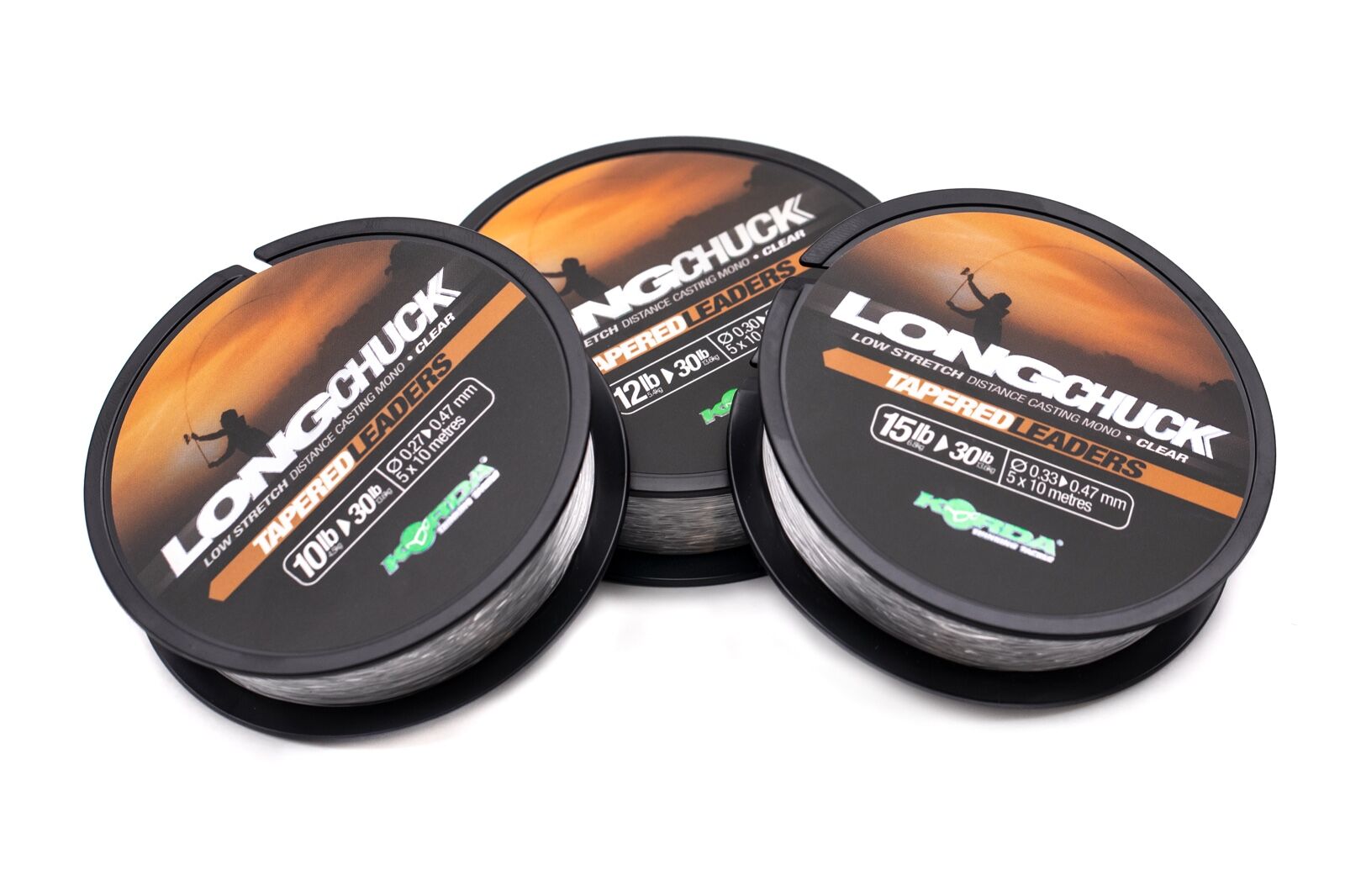Korda - Longchuck Tapered Leaders-15-30Lb