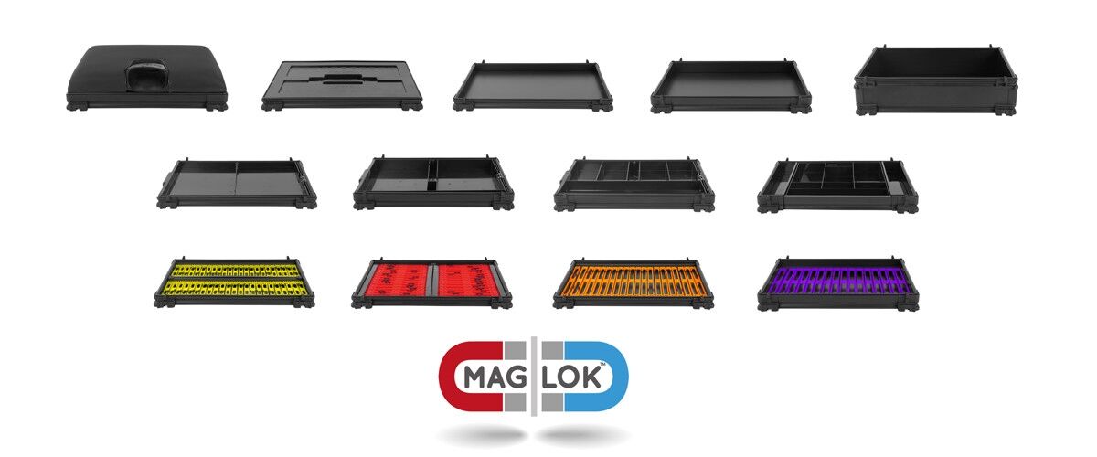 Preston – Absolute Mag Lok Seatbox Units-40mm Deep Tray Unit