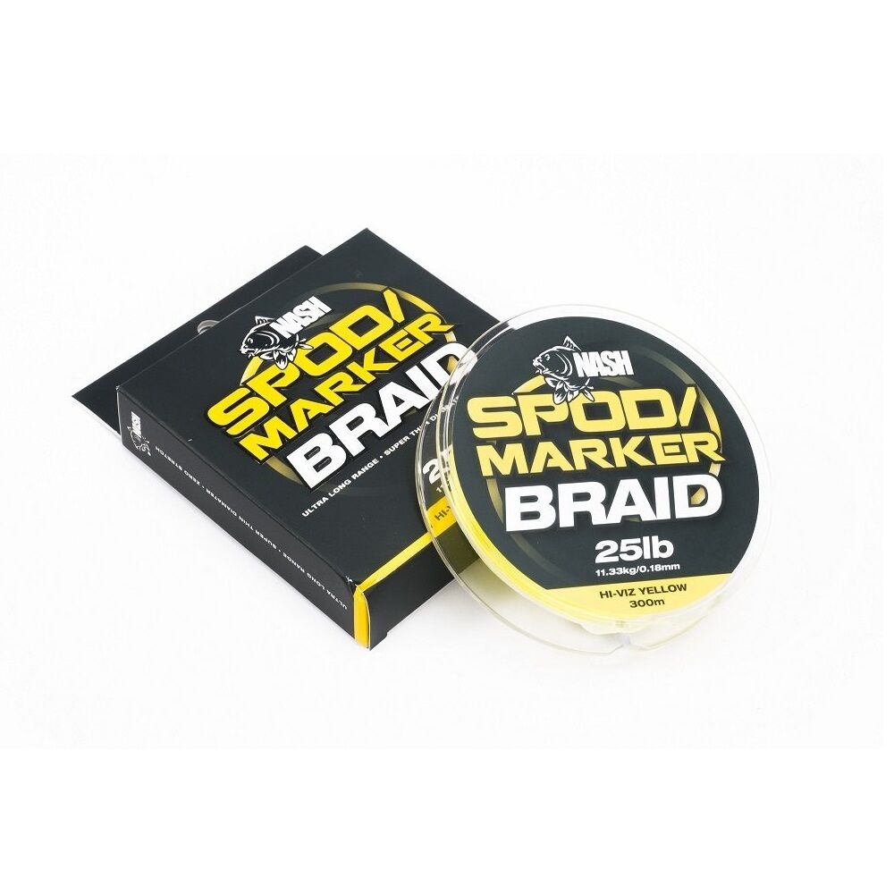 Nash Tackle Yellow Nash - Spod And Marker Braid Hi-Viz