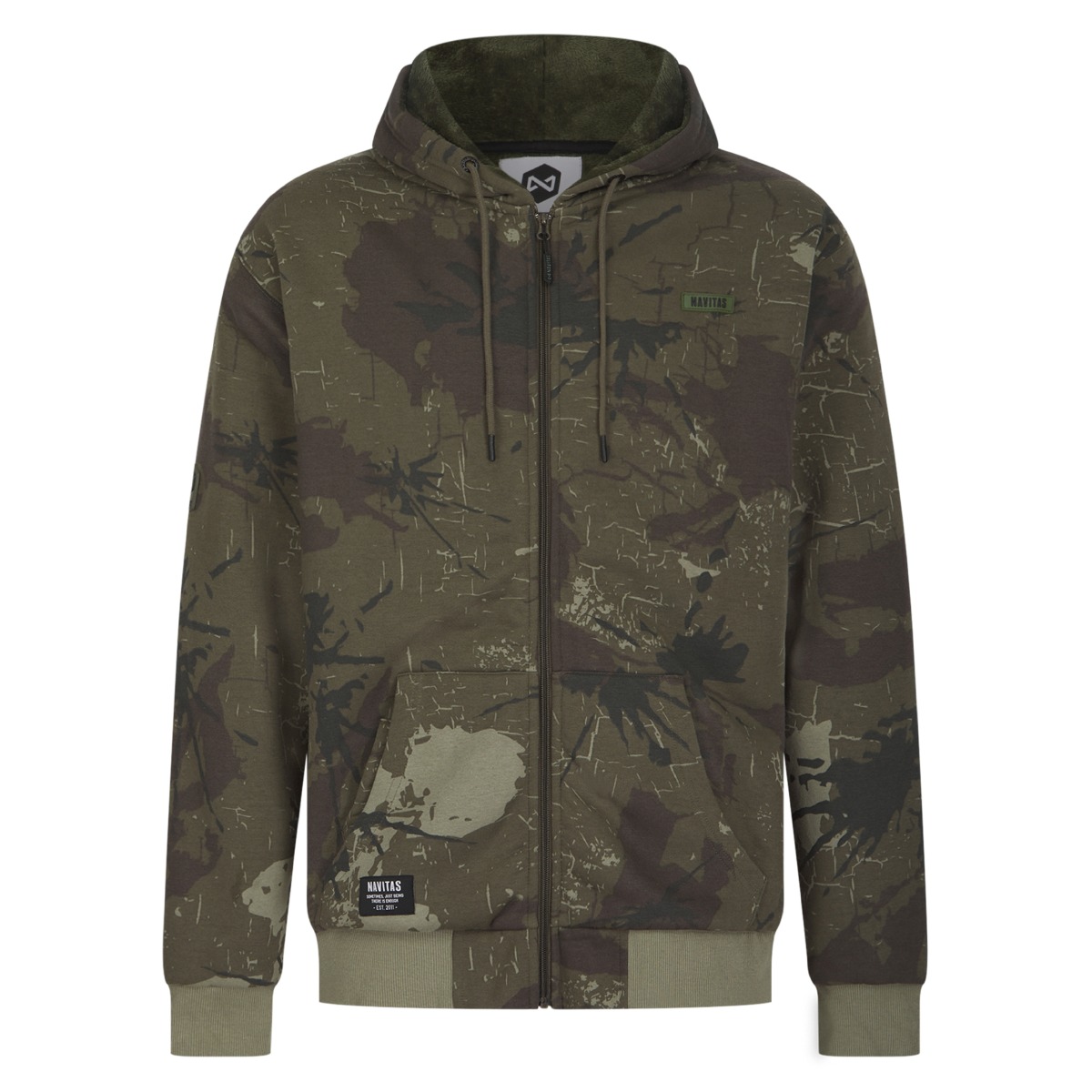 Navitas - Identity Camo Sherpa Hoodie-Xxxl