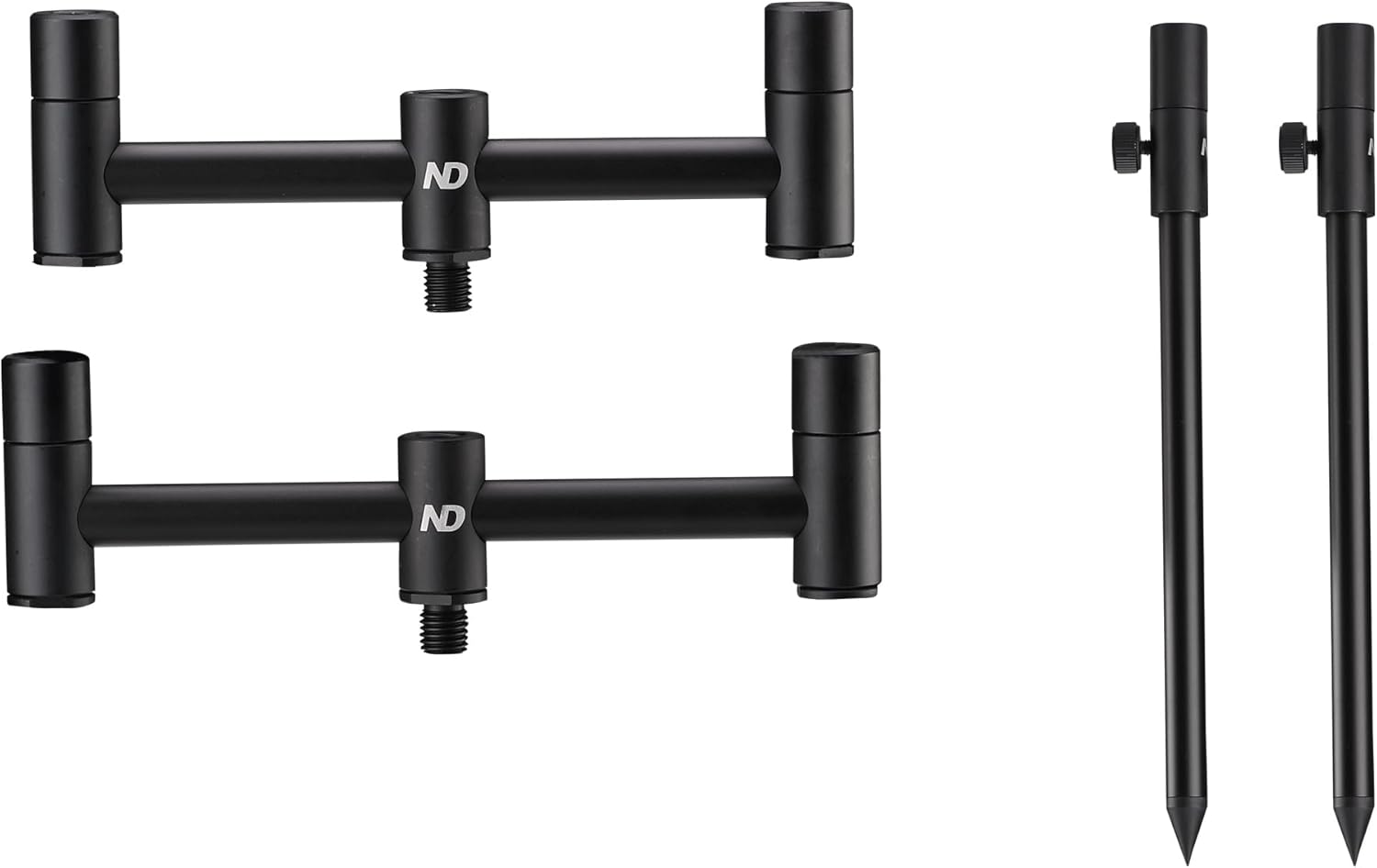 New Direction Tackle - Aluminium Buzz Bars With Bank Sticks