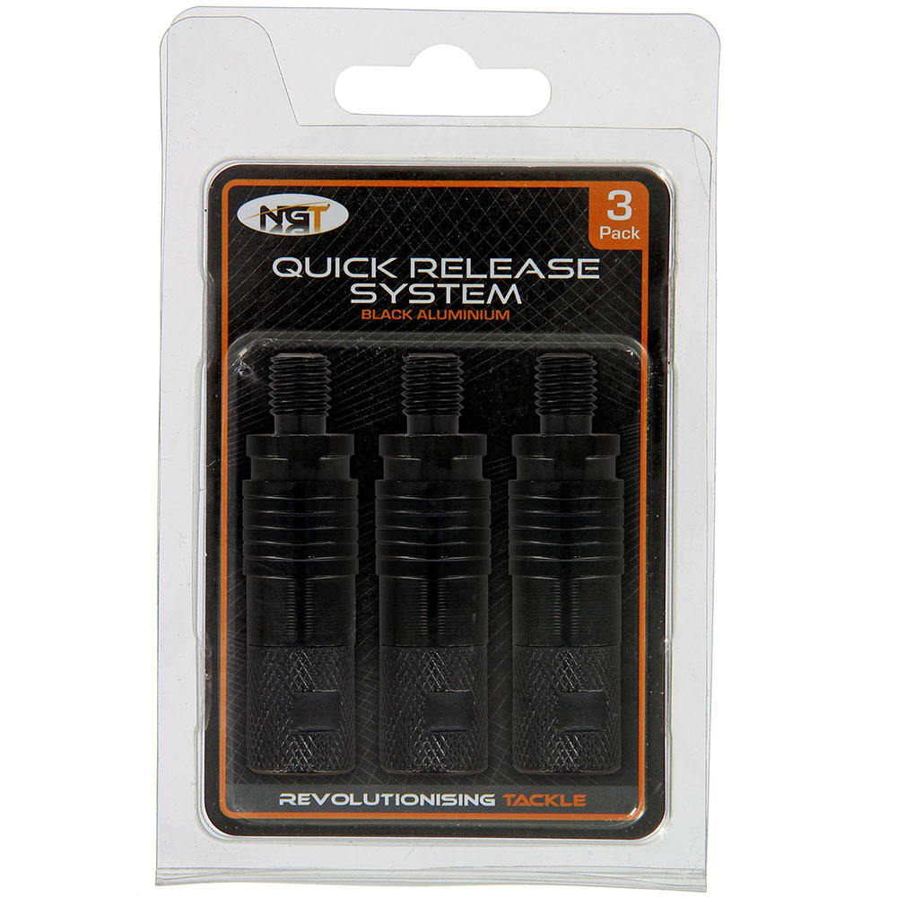 Ngt Black - Quick Release Systems - 3 Pack