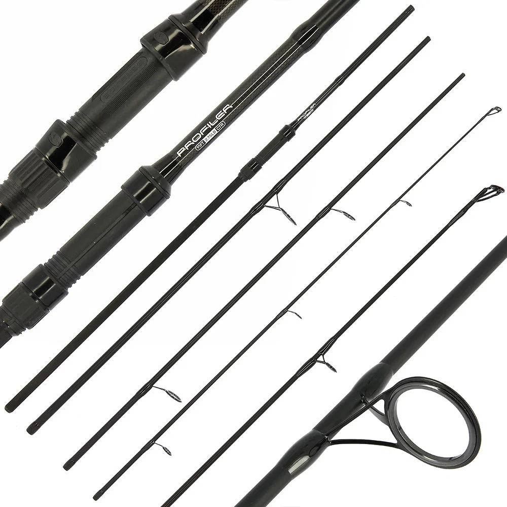 Ngt Black - Profiler Travel Carp Rod - 11Ft, 4Pc, 2.75Lb Travel Carp Rod (Carbon)